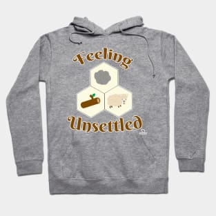 Feeling Unsettled Funny Board Game Slogan Hoodie